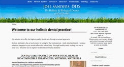 Desktop Screenshot of joelsandersdds.com